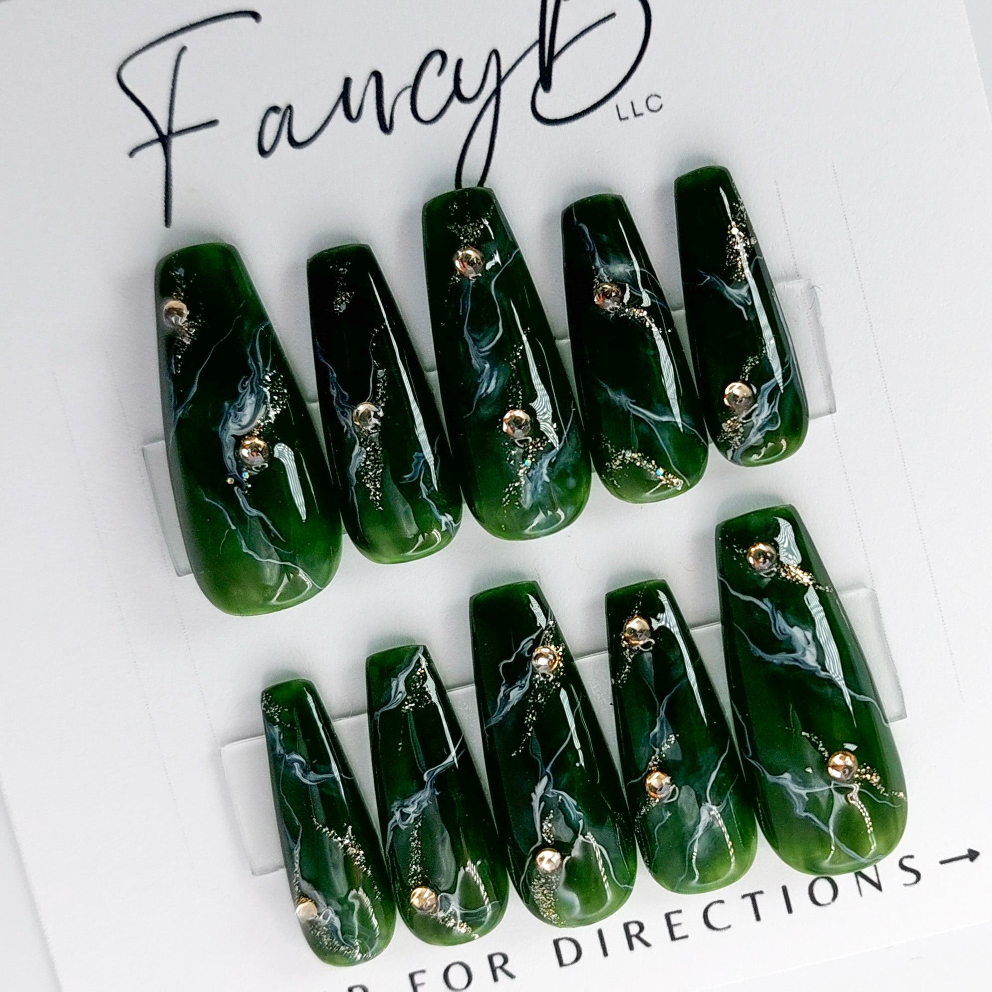 Durable and reusable press on nails.