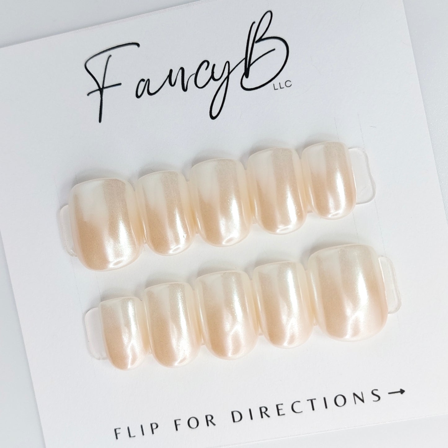 Glazed Ombré Press on Nails