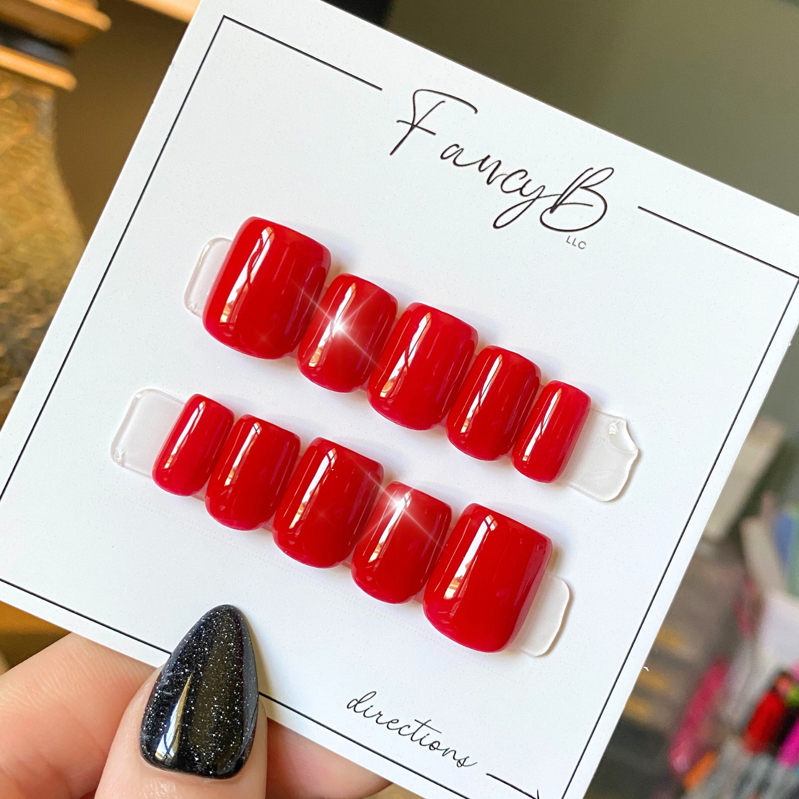 Solid Color Press on Nails (10pcs)