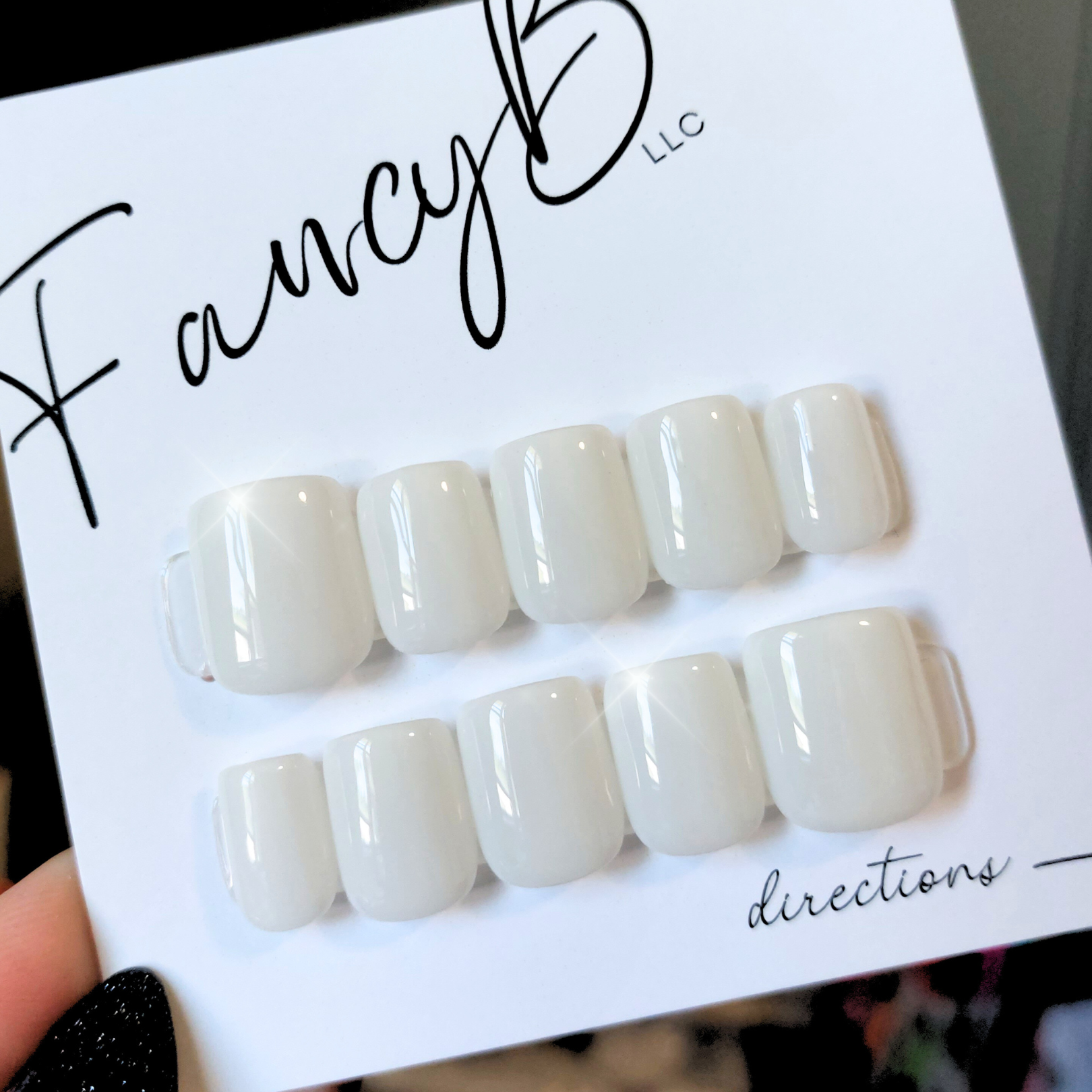 Solid Color Press on Nails (10pcs)