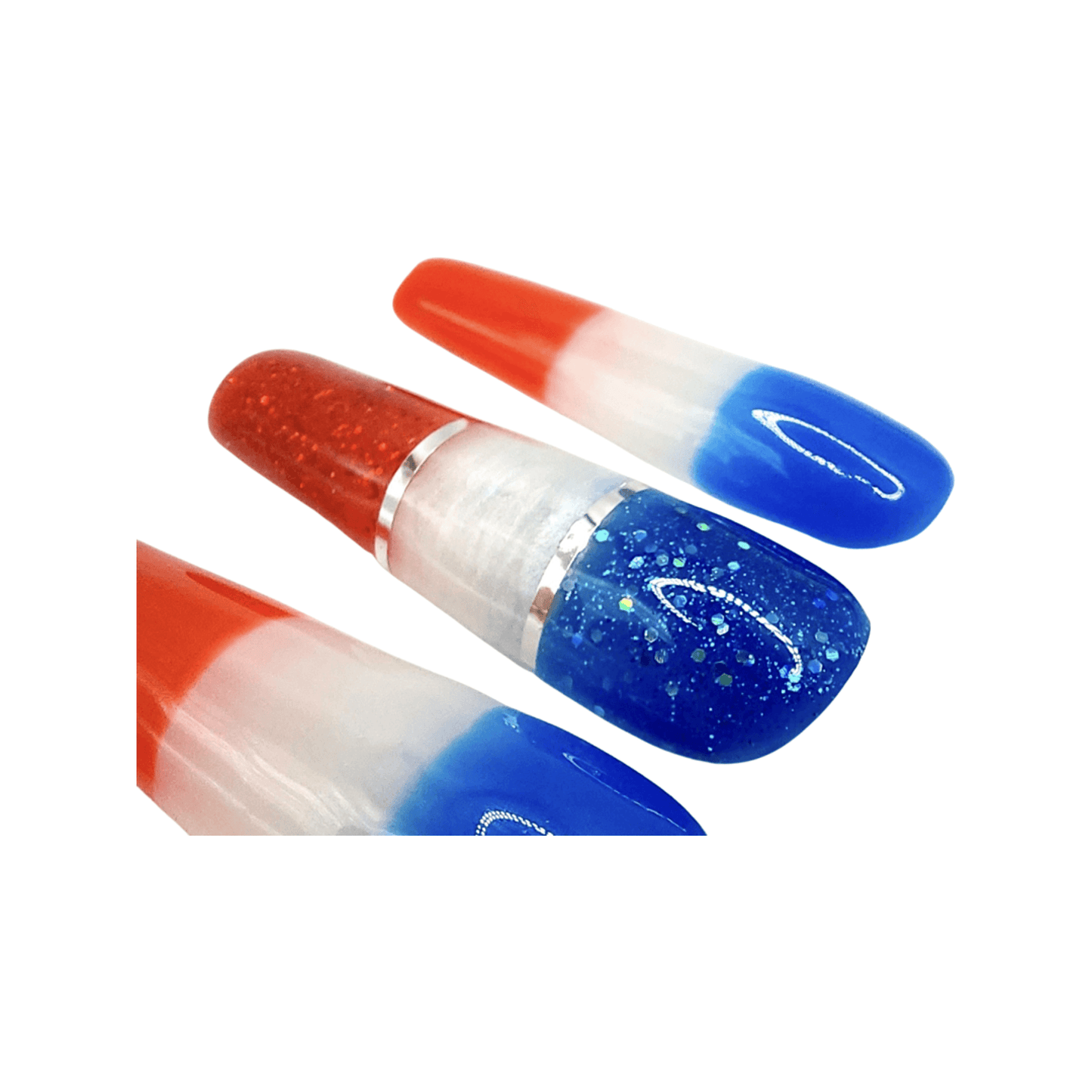 Bomb Pop - FancyB Press-on Nails