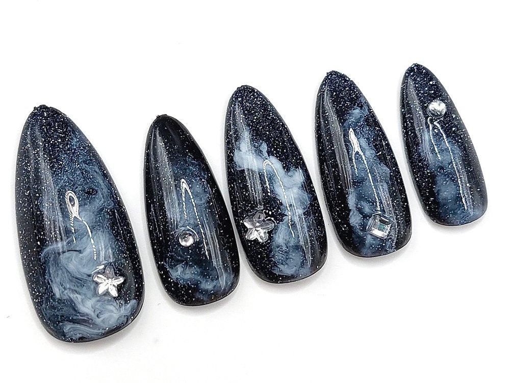 Glitter Galaxy - FancyB Press-on Nails