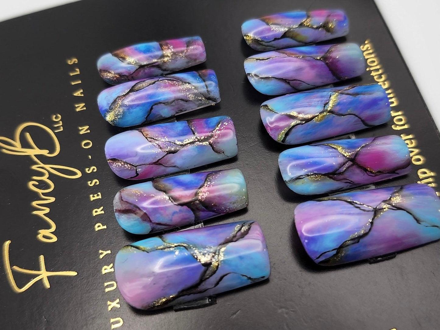 Magic Marble - FancyB Press-on Nails