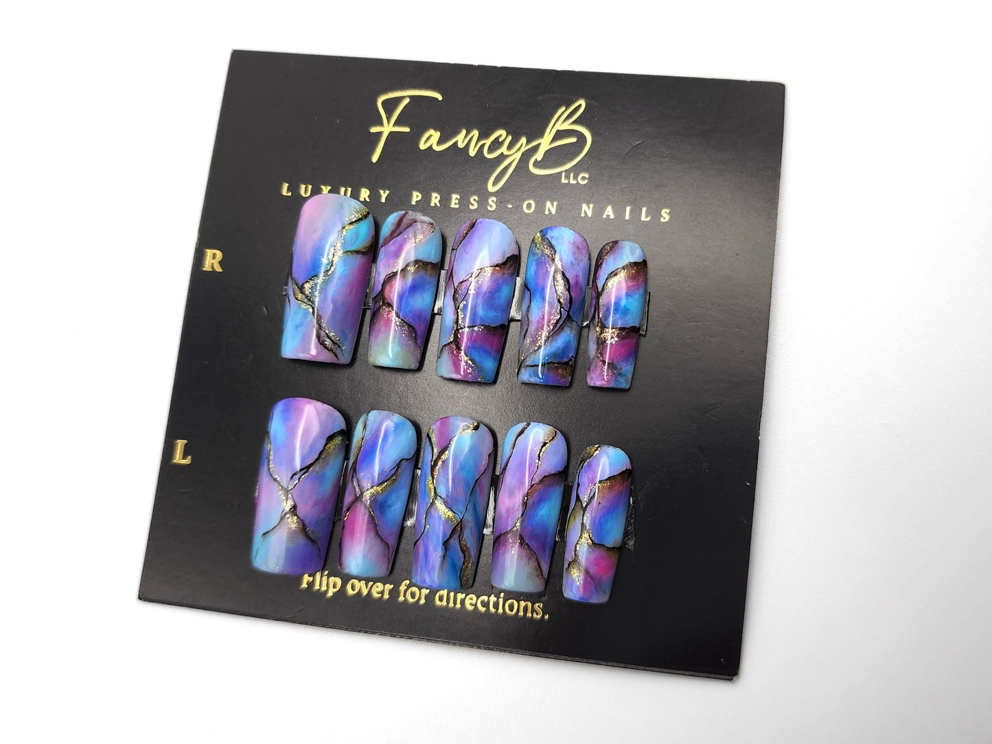 Magic Marble - FancyB Press-on Nails