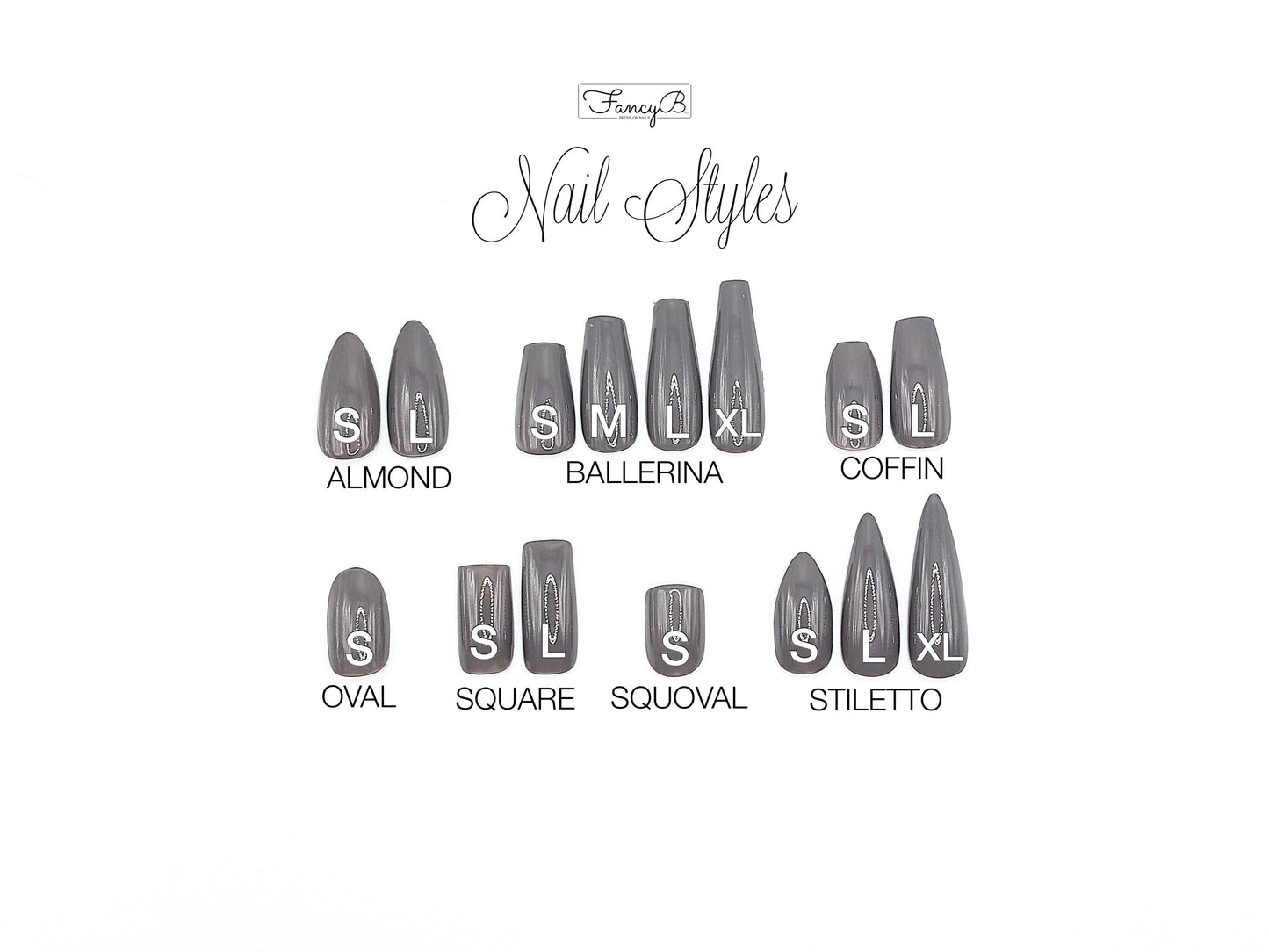 Peacock Agate - FancyB Press-on Nails