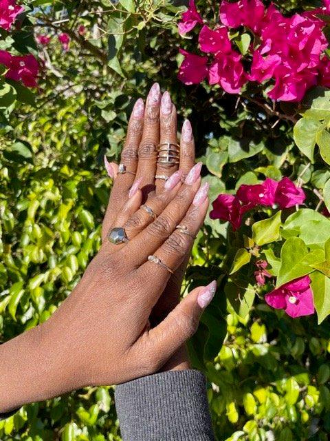 Pink Galaxy - FancyB Press-on Nails