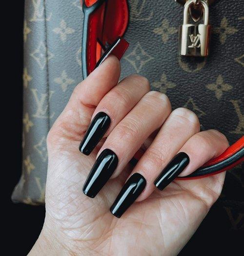 Red Bottoms Black and Red Double Sided Press on Nails 