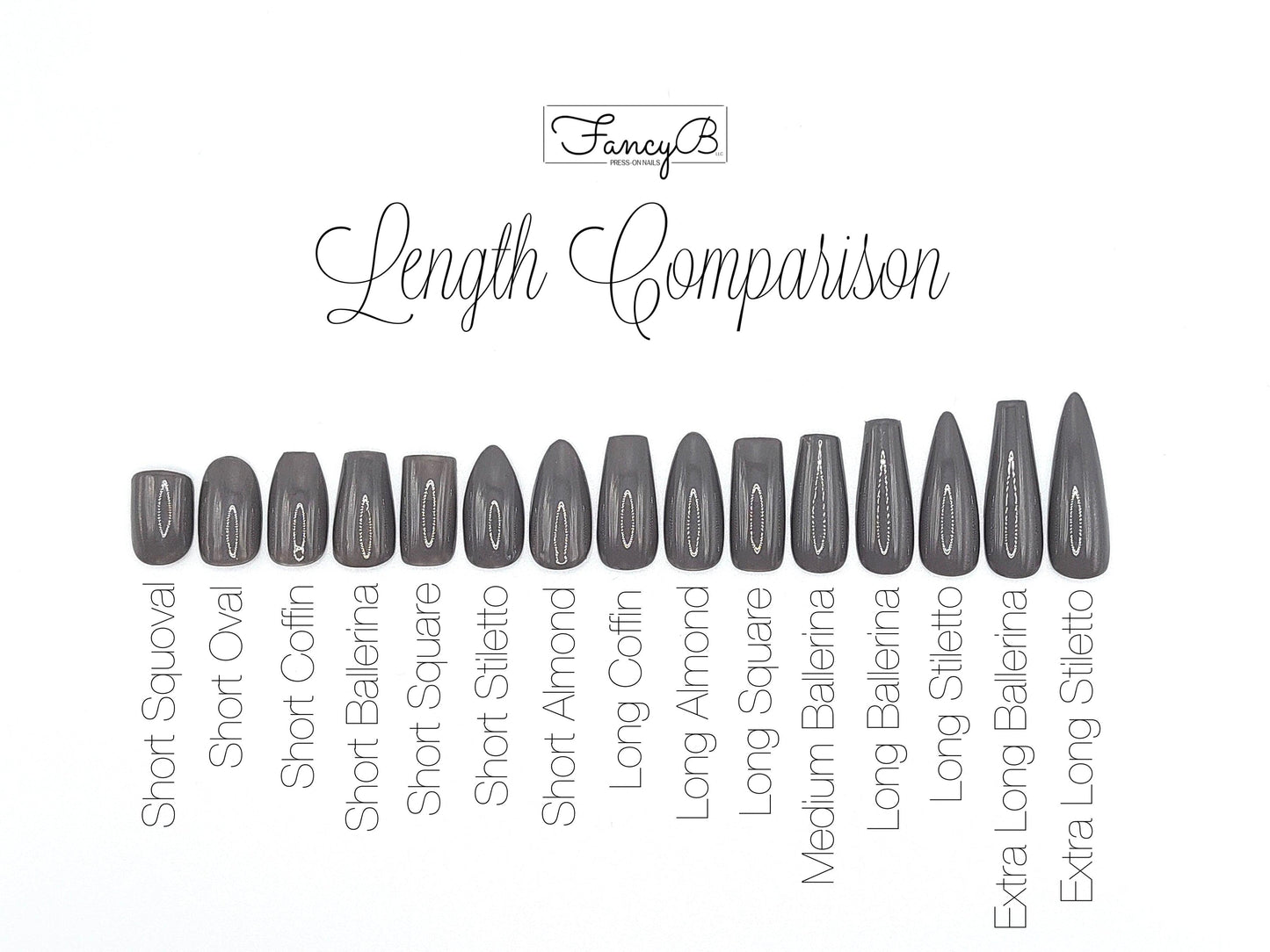 Signature: Giselle - FancyB Press-on Nails