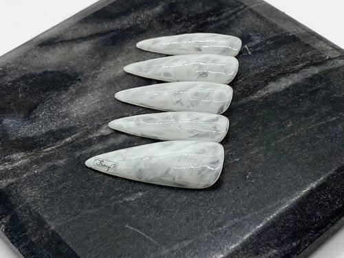 Snow Quartz - FancyB Press-on Nails