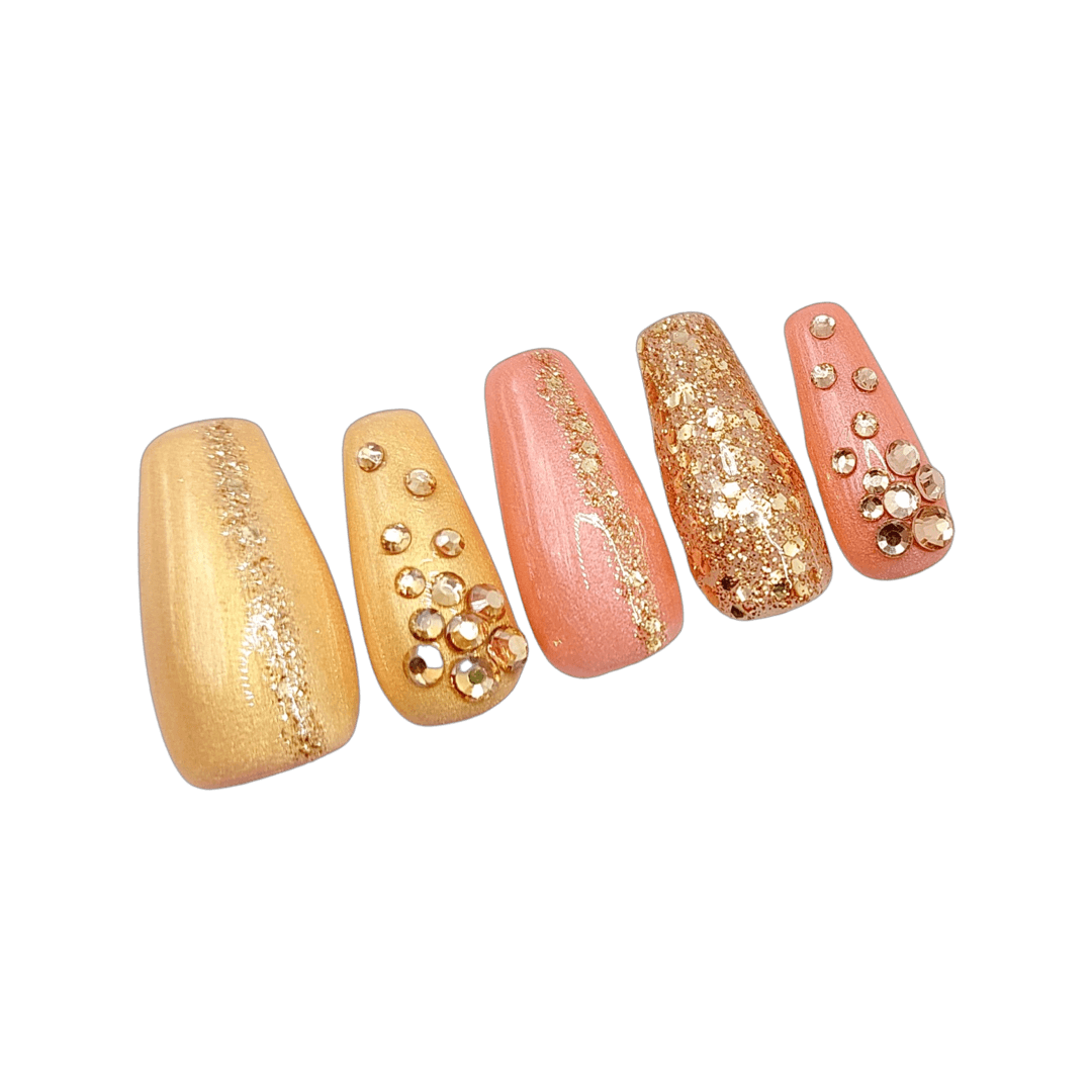Summer Glow - FancyB Press-on Nails