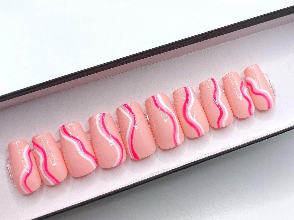 Tickled Pink - FancyB Press-on Nails
