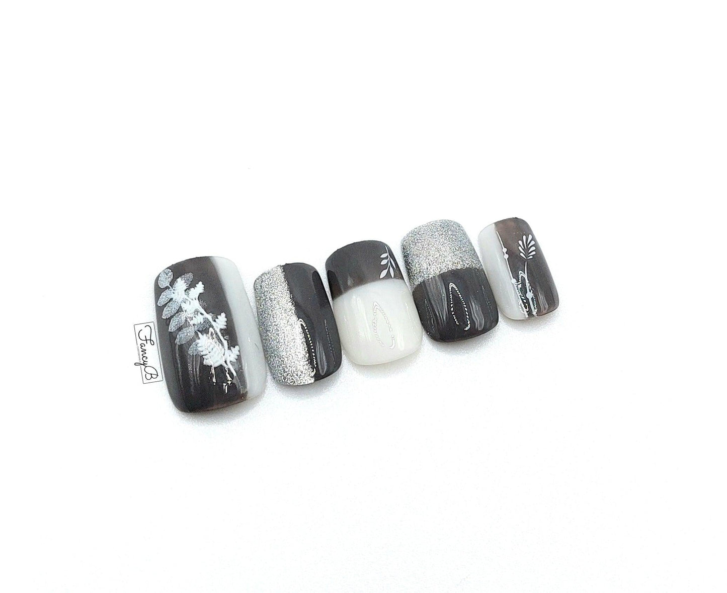Zen Collection: Reflect - FancyB Press-on Nails