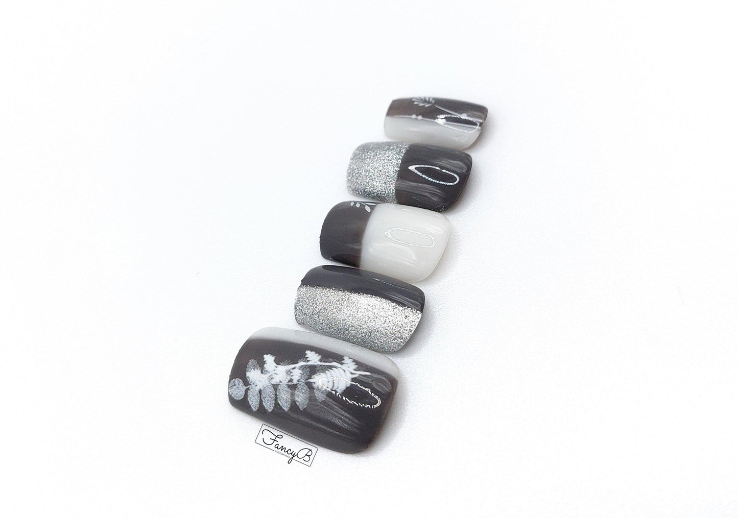 Zen Collection: Reflect - FancyB Press-on Nails