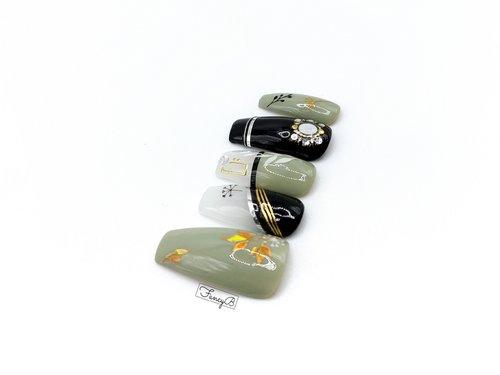 Zen Collection: Unwind - FancyB Press-on Nails