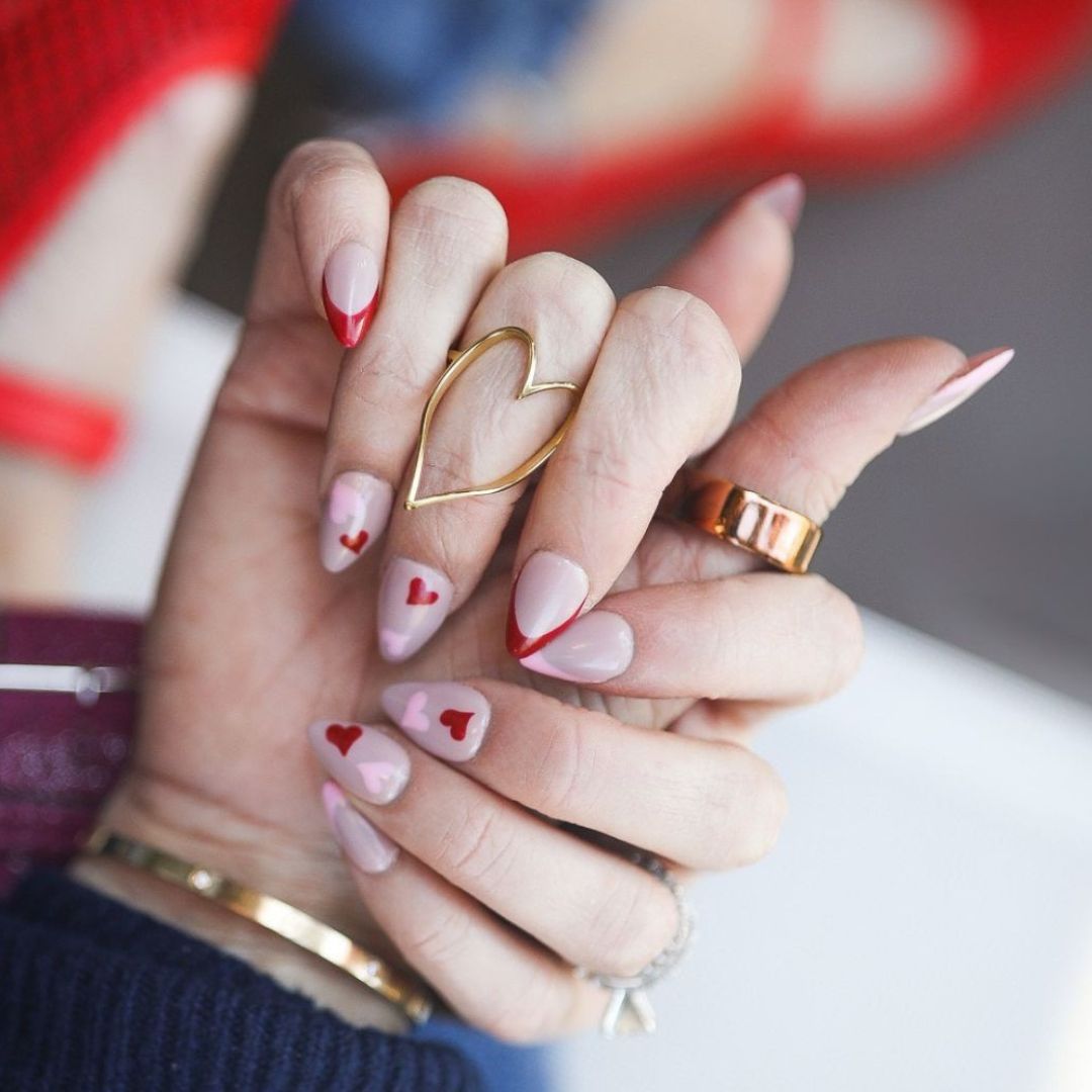 French Love Press on Nails (10pcs)