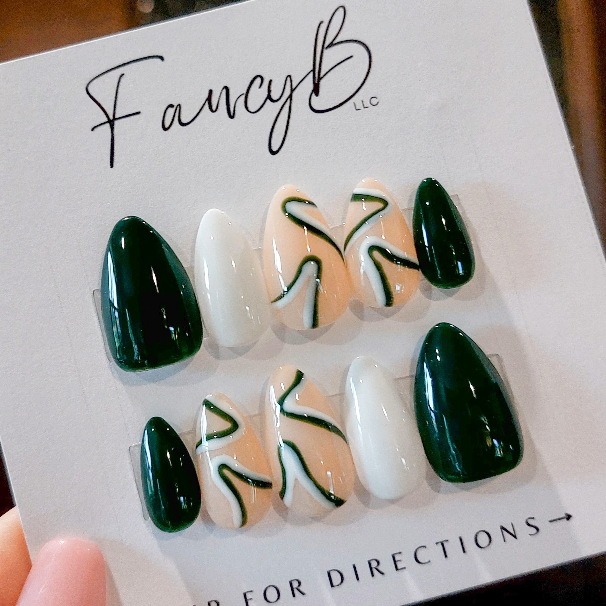 FancyB Press on Nails | Reusable Handmade Nails