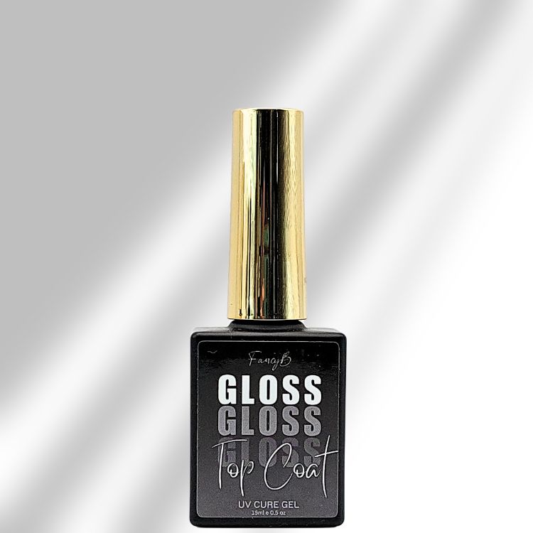 UV Cure Gel Polish - High Gloss Top Coat (15ml)