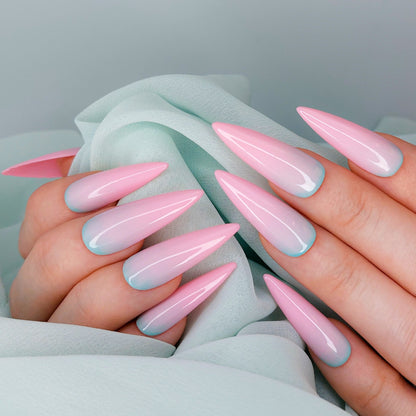 Cotton Candy Ombre Press on Nails