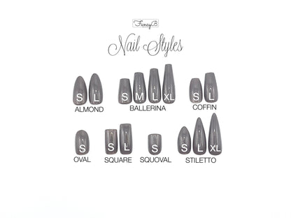 Blue Velvet - FancyB Press-on Nails