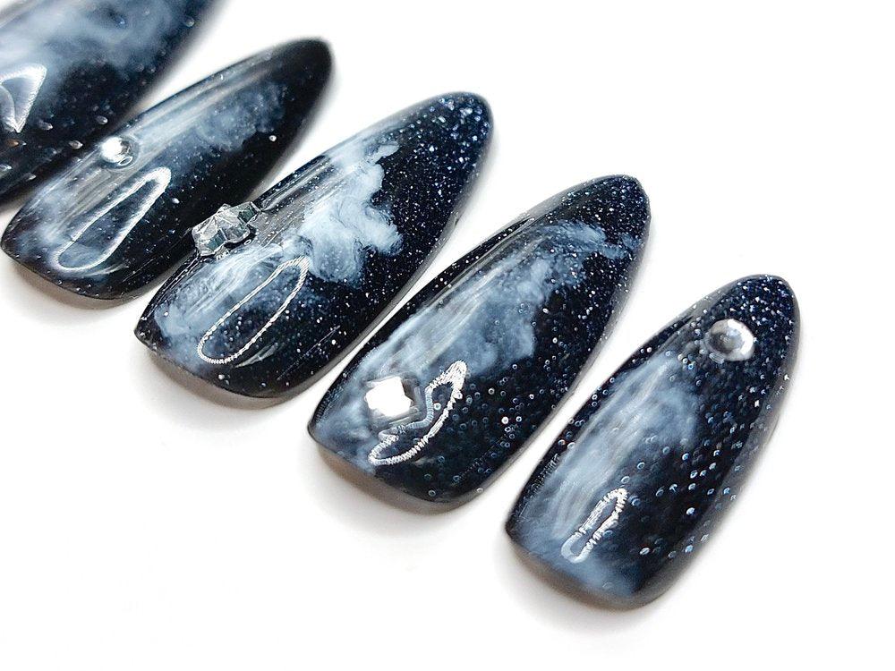 Glitter Galaxy - FancyB Press-on Nails