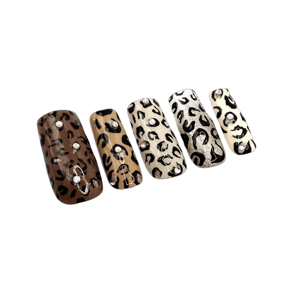 Luxurious Leopard - FancyB Press-on Nails