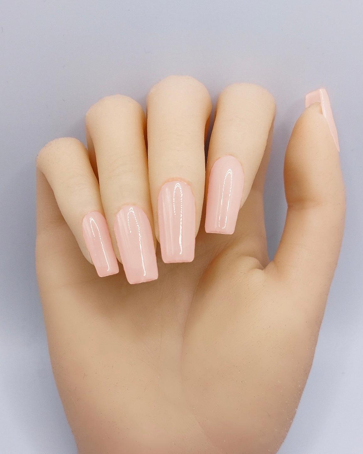 Milky Nails (8 Color Options) - FancyB Press-on Nails