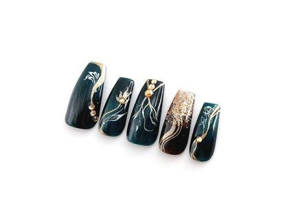 Zen Collection: Just Breathe - FancyB Press-on Nails