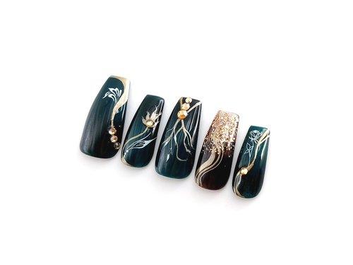 Zen Collection: Just Breathe - FancyB Press-on Nails