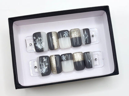 Zen Collection: Reflect - FancyB Press-on Nails